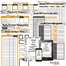 Load image into Gallery viewer, Manage Your Money: Personal Finance Templates